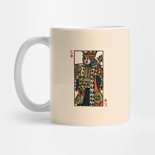 Original Standard Character of Playing Card King of Diamonds Mug